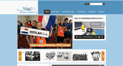 Desktop Screenshot of onderwaterhockey.nl